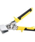 Heavy Duty Sheet Metal Bending Pliers 6 Inch Hand Seamer Tool with ergonomic yellow grip for ductwork and roofing projects