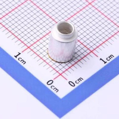 20 Piece Smd Surface Mount Round Nut Standoff Columns For Pcb Circuit Boards 3.3 Millimeter X 7Mm on a grid backdrop.