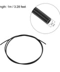 PA6 Nylon Line Hose Tube 2mm ID X 3mm OD 1m Black Flexible Pneumatic Air Brake Tubing For Fluid Transfer With Small Bend Radius