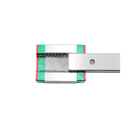 Check Out This Awesome Linear Rail Slide Kit With Smooth Guide Carriage For Super Precision And Easy Setup On Your Next Big DIY Project Or CNC Build Today. MGN9H rail and carriage close-up