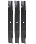 Three-pack 60 inch OEM Pro-Turn lawn mower blades 09081200 fits Pro-Turn 160 360 560 660, Pro-Walk 60, and Pro-Stance 60 mowers