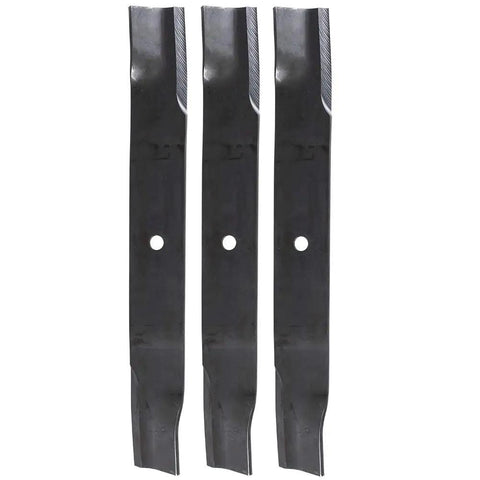 Three-pack 60 inch OEM Pro-Turn lawn mower blades 09081200 fits Pro-Turn 160 360 560 660, Pro-Walk 60, and Pro-Stance 60 mowers