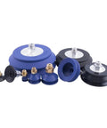 Heavy Duty Industrial Vacuum Suction Cup Set With Silicone And Nitrile Rubber Grippers In 15 To 125 Mm Diameters for various surface manipulation.