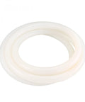 Silicone Tubing 8mm ID x 14mm OD Two Meter Length Flexible Rubber Water and Air Hose, coiled for easy visual inspection.