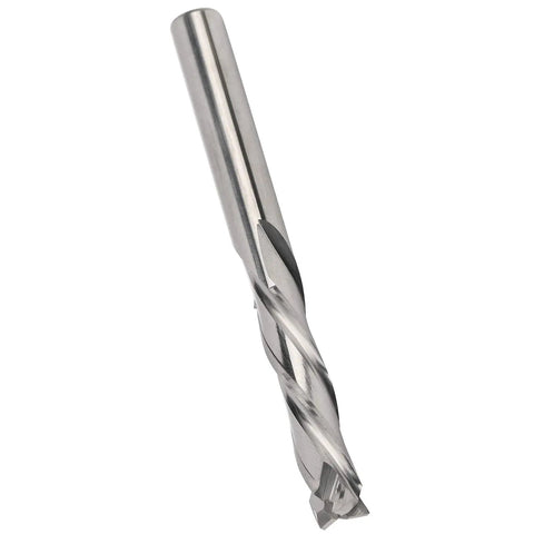 3 Flute Tungsten Steel Milling Cutter For Aluminum CNC Milling Tool with round handle, 6mm head, 60mm length for metalworking