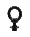 Single eyebolt from Stainless Steel M5 Shoulder Eyebolts Set With Nuts, Lock Washers And Flat Washers For Heavy Duty Lifting, 6 Pack