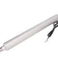 Heavy Duty 12V Tubular Electric Linear Actuator With Planetary Gear Reduction And Tough As Nails Aluminum Housing For IP67 Waterproof High Speed 200mm Stroke Operation Offering Plug And Play Rv Install Or Industrial Setup Straight Up Reliable Performance, featuring a sleek aluminum design and wiring.