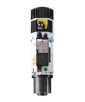 Pro Grade 9Kw Automatic Tool Change Spindle Motor For Woodworking Cnc Routers 24000Rpm Iso30 air cooled with multiple connectors.