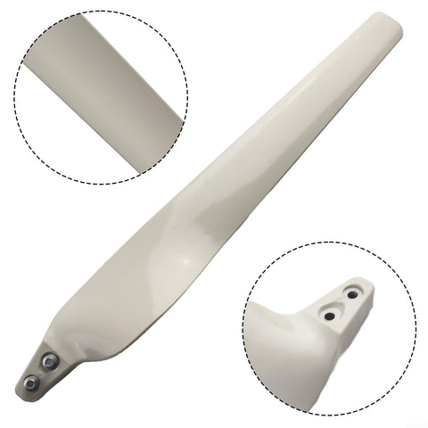 580mm Fiberglass Replacement Wind Turbine Blade For Small Turbines, Sturdy And Lightweight, Stable White FRP Blade For Outdoor Use