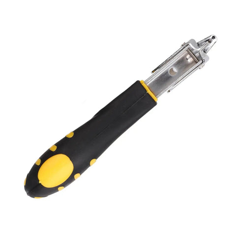 Kickass Heavy Duty Nail Puller And Staple Remover With Comfortable Dual Rubber Grip Handle for easy upholstery repair