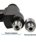 Stryker adaptor and removable chuck for Top Tier Heavy Duty Veterinary Orthopedic Electric Power Drill And Cannulated Bone Drill Kit.