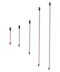 Set Of 30 Pcs 3 Pin Servo Extension Cables, Male To Female Leads, RC Hobby Must Have For Planes Helicopters And Drones, Five Length Options