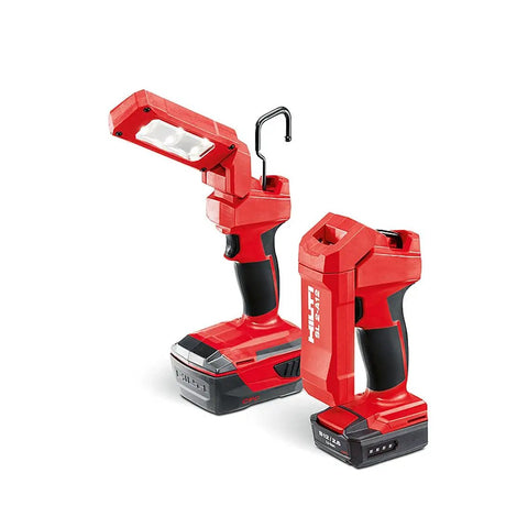 Cordless LED Flexible Head Work Light With 500 Lumens Portable Compact Lamp for on the job bright battery powered illumination