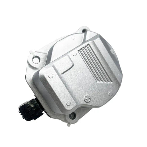 Heavy Duty Inverter Coolant Pump 16032-24010 showing silver metallic finish and connector, designed for 2019 2020 Hybrid 1.8L 2.0L motors.