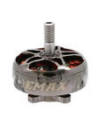 EMAX brushless motor for RC FPV racing, 2807 frame size, showcasing copper windings and aluminum housing.