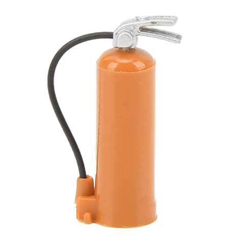 Legendary Scale Model Fire Extinguisher For 1/18 And 1/24 Rc Cars Fresh Plastic Decor with clip for easy mounting.