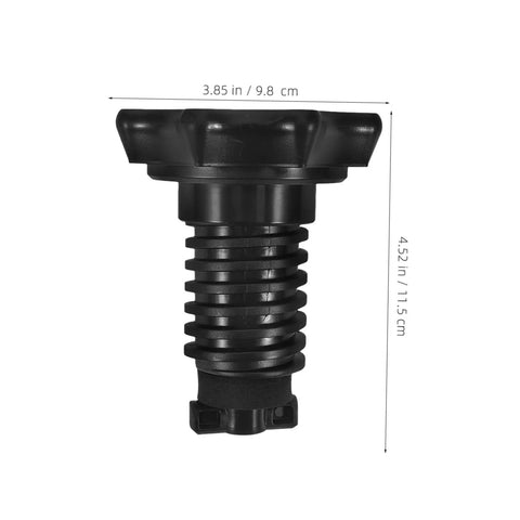 Spare Tire Hold Down Bolt For Secure Mounting, Fits Volkswagen Models, dimensions visible, heavy-duty plastic material