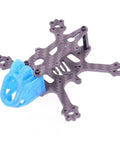 2 Inch Propeller Toothpick Frame Kit For FPV RC Drone Freestyle Ultra Lightweight Toothpick Frame Compatible With 1103 1104 1106 1204 Motors Turbo EOS2 Camera Color Blue Ideal For Stunt Runs And Clean Aerial Shots