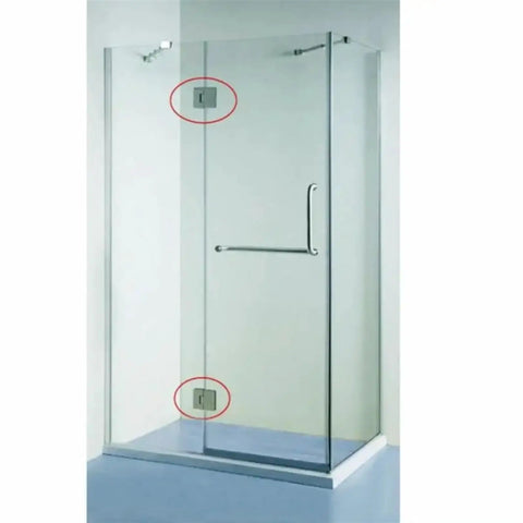 Hella Heavy Duty Glass Door Hinges Featuring Slick Stainless Steel Design For Effortless 90 Or 180 Degree Cabinet Swings And Kickass Bathroom Display Hardware That Rocks on shower glass door.
