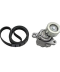 Engine Serpentine Drive Belt Kit Fit 2018 To 2024 Toyota Sienna Lexus RX350 Avalon ES350 3 5L V6 Replace 90K39424A showing belt and tensioner pulley