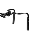 Backloader Wishbone Stabilizer Bar For Backloader Bags With Anti Sway Saddle Mount Rigid Aluminum Alloy And Stainless Steel Build Dual Bottle Cage Capacity Black