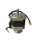24V 400W Brushless Brake Motor For Steering Wheel Drive And Servo Applications with Quick Stop and Locking Brake Function shown from front