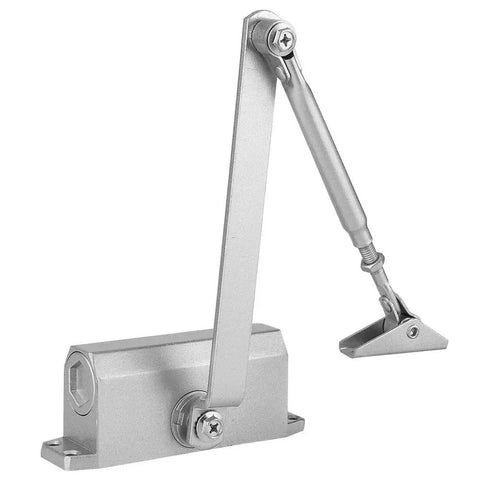 Adjustable Hydraulic Door Closer For 25 To 35 Kg Doors, Fire Rated Overhead Mount With Bracket, Soft Close mechanism