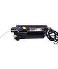 Two Wire Outboard Tilt And Trim Assembly For 75 To 115HP Mercury F-75 F-80 F-90 F-100 F-115 Motors, Rugged Replacement Kit With Easy Install, 8M0090335 8M0171818, Plug And Play Marine Upgrade. Black housing with wires.