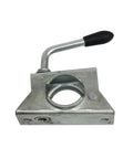 Clamp component of Built Tough Top Wind Trailer Jack With Jockey Wheel And Clamp Europe Type RV Stand 48mm Tube 150kg Caravan Camper Accessory