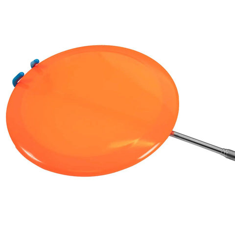 Disc Golf Retriever Pole With Telescoping Grabber Hook For Easy Disc Recovery From Trees Or Water 16 Foot Reach And 18 Inch
