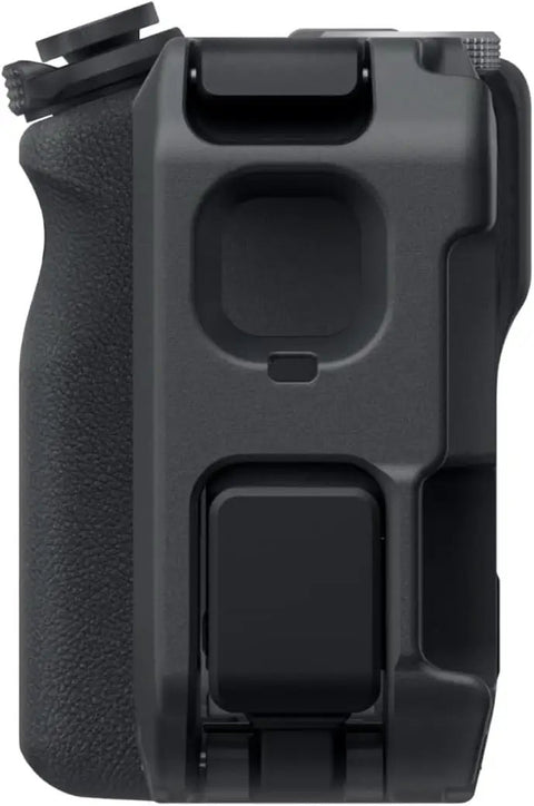 Ace Pro 2 Xplorer Grip Pro Kit upgraded ultra comfortable grip detail with ergonomic design and black aluminum finish for cameras.
