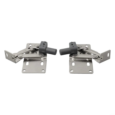 Soft Close Tip Out Tray Hinges 45 Degree Steel Scissor Hinge Nickel Plated Self Locking Folding Heavy Duty Cabinet Hardware