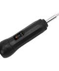 Fabater Preset Torque Wrench 0.2-1.2 Nm Range With S2 Bit Set 1/4 Inch Hex Drive showing black handle and torque scale for accurate fastening.