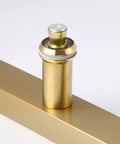 Close-up of a metallic attachment detail on a Heavy Duty Stainless Steel Door Pull Handle Set For Glass And Wood Doors 25x38mm Square Tube Brushed Finish Ultra Durable Gate Hardware Push Pull Handrail 1200x900mm Easy Install
