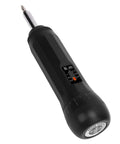 Fabater Preset Torque Wrench 0.2-1.2 Nm Range With S2 Bit Set 1/4 Inch Hex Drive showing torque scale and black grip design.