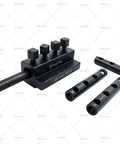 Buyohlic boring bar holder with interchangeable sleeves (10×12 mm), black metal CNC/lathe tool holder.