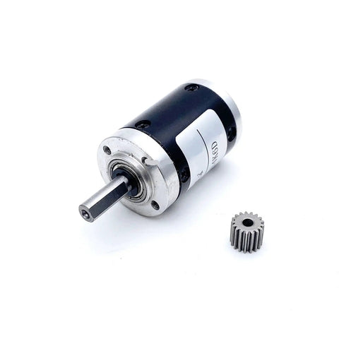 Beast Mode Micro Dc Planetary Gear Reducer Box For Diy Robots And Car Models With Smooth High Torque Transmission And Compact Build Fits 1 98mm Shafts Dead Easy angle view showing the motor and gear.