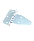 Straight Up Heavy Duty Galvanized Iron Triangle Hinge With Thickened Reinforced Arms for mechanical hardware applications.