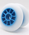 8 Pack 100mm Inline Roller Skate Wheels 85A Pro Grade High Elastic PU Replacement For Rollerblade Wheels No Bearings Included Durable