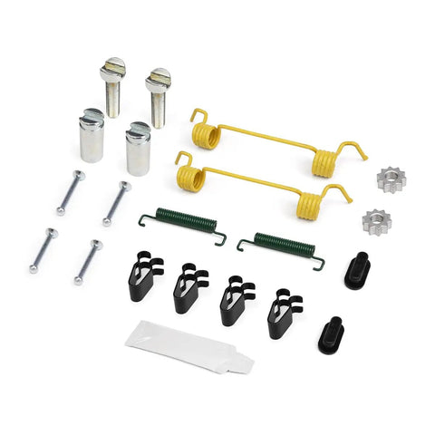 Premium Rear Parking Brake Hardware Kit For Ford F150 F250 F350 And Ram Trucks To Fix Your Brakes Smoothly Without Any Hassle Or Woes, rear brake springs