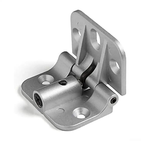Heavy Duty Zinc Alloy Door Hinges Delivered With A Smooth Operator Feel Tough As Nails Build Precision Guide Rails And Total Silence For Any Home Makeover Project, close-up view of hinge with detailed design.