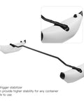 Inflatable Kayak Stabilizer Outrigger Kit With Floating Brackets And Guide Rail For Fishing Standing And Beginners On Kayak Or Canoe Ultra Stable And Easy Install