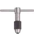 Beefy T-Handle Tap Wrench For Holding Taps Drills Reamers And Small Tools 1/16-3/16 In Capacity 2 In Body Length 1/16-5/32 In Square Shank