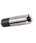 Super Duper Precision 6mm To 3.175mm Engraving Bit CNC Router Tool Adapter ER Collet Holder shown from side angle.