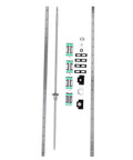 Two Pack 1000Mm Linear Guide Rails With SFU1605 1000Mm Ball Screw Kit For CNC Routers Comes With BF12 BK12 End Supports And All Mounting Hardware