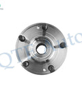 Front view of Pair Of Front Wheel Hub Bearing Assemblies For 2017 2022 Kia Sportage, OE Replacement, durable bearings.