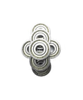 Check Out These Awesome 2 Pack Of 6205ZZ Deep Groove Ball Bearings Measuring 25 By 52 By 15 Millimeters With Abec Three Precision Rating Designed For Heavy Duty Industrial Drilling Applications That Need To Get It Done Without Any Wobbling Or Friction stacked in a display.