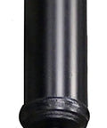 Fresh Rear 2PC Driveshaft Assembly With Center Support Bearing And CV Joints, displaying black metal construction and shiny end joint.