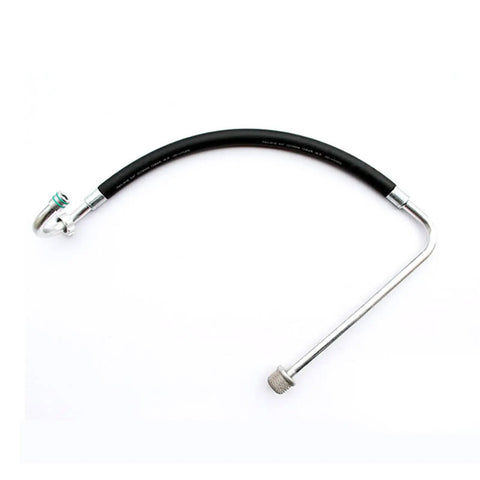 Stainless Steel Suction Hose For Airless Paint Sprayers 390 395 495 595 Replacement Part Easy Install Heavy Duty Heat Resistant Rubber Corrosion Resistant Durable Hose For Reliable Spraying, black hose with metal fittings