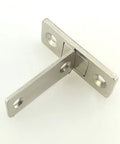 Magnetic Cabinet Catches And Door Stops For Closets, Cupboards, Drawers, And Sliding Doors, Rustproof nickel iron construction.